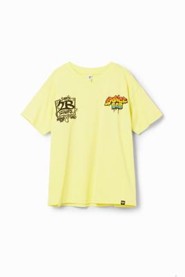 T-shirt graffiti SpongeBob - YELLOW - 5/6
