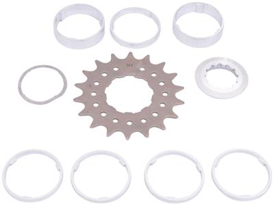 POINT Sprocket w.spacer set 18t