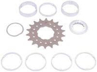 POINT Sprocket w.spacer set 18t