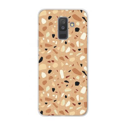 Terrazzo N°17: Samsung Galaxy A6 Plus (2018) Transparant Hoesje