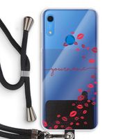 Kusjes: Huawei Y6s Transparant Hoesje met koord