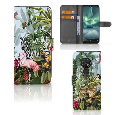 Telefoonhoesje | Met pasjeshouder | voor Nokia 7.2 | Nokia 6.2 Jungle