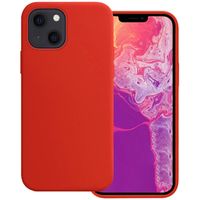 Basey iPhone 13 Hoesje Silicone Case - iPhone 13 Case Rood Siliconen Hoes - iPhone 13 Hoes Cover - Rood - thumbnail