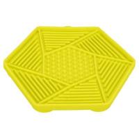 TRIXIE LICK'N'SNACK MAT MET ZUIGNAPPEN SILICONEN GROEN