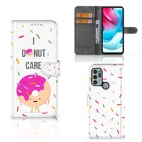 Motorola Moto G60s | Book Cover | Donut Roze