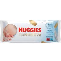 Huggies - Extra Care Sensitive - Billendoekjes - 56 babydoekjes - 1 x 56 - thumbnail