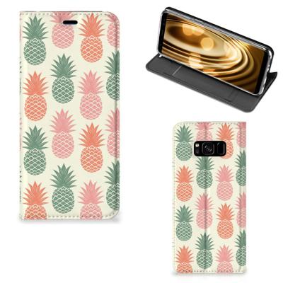 Samsung Galaxy S8 | Flip Style Cover | Ananas