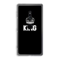 King zwart: Sony Xperia XZ2 Transparant Hoesje King zwart: Sony Xperia XZ2 Transparant Hoesje