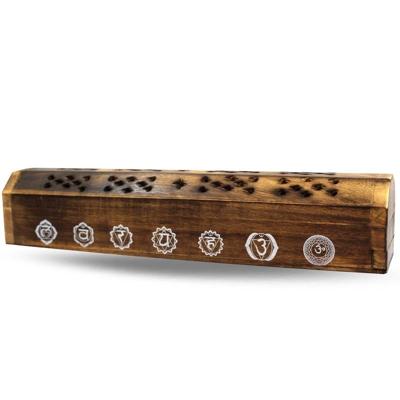 Wierookdoos 7 chakra 1 Stuks Wierookdoos 7 chakra 1 Stuks