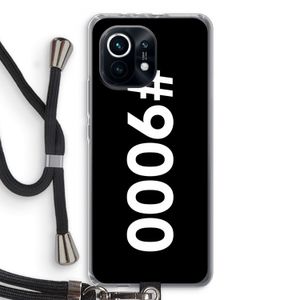 #9000: Xiaomi Mi 11 Transparant Hoesje met koord