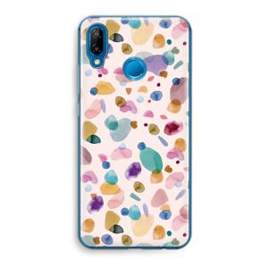 Terrazzo Memphis Pink: Huawei P20 Lite Transparant Hoesje