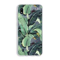 Bananenbladeren: Samsung Galaxy A10 Transparant Hoesje