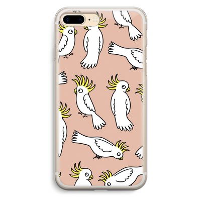 Papegaai: iPhone 7 Plus Transparant Hoesje