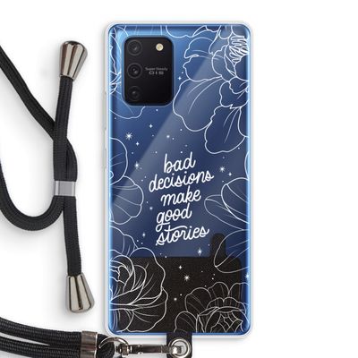 Good stories: Samsung Galaxy Note 10 Lite Transparant Hoesje met koord