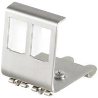 VALUE - DIN-rail adapter leeg, voor 2 keystones