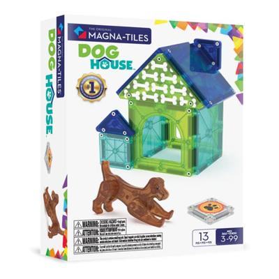 Magna-Tiles - Dog House - 13-delig Magna-Tiles - Dog House - 13-delig