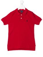 Ralph Lauren Kids polo à patch logo poitrine - Rouge - thumbnail