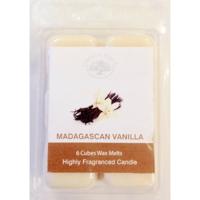 Green Tree Wax melts Madagascan vanilla (6 st)