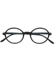 Mykita lunettes de vue à monture ronde - Noir