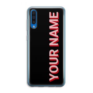 Namecase: Samsung Galaxy A50 Transparant Hoesje