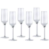 48x Champagneglas/glazen 22 centiliter - Champagneglazen