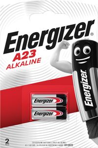 Energizer batterij Alkaline A23, blister van 2 stuks