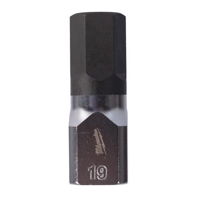 Milwaukee Dop | 1/2" FOUR FLAT™ Hex | 19 mm - 4932480852