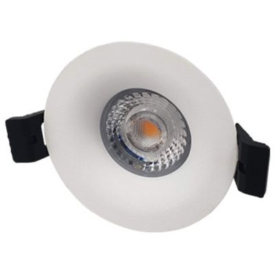 LED Camini Downlight rond vast 8W 36º 2.700K/DTW IP44 dimbaar Wit
