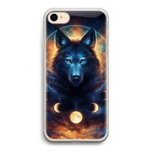 Wolf Dreamcatcher: iPhone 7 Transparant Hoesje