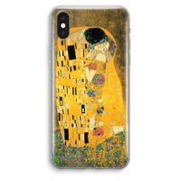 Der Kuss: iPhone XS Max Transparant Hoesje