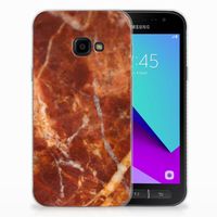 Samsung Galaxy Xcover 4 | Xcover 4s TPU Siliconen Hoesje Marmer Bruin - thumbnail