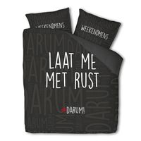 #DARUM! #DARUM! Laat me met rust Lits-jumeaux (240 x 240 cm + 2 kussenslopen) Dekbedovertrek - thumbnail