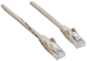 Intellinet 336741 RJ45 Netwerkkabel, patchkabel CAT 6 U/UTP 20.00 m Grijs 1 stuk(s)