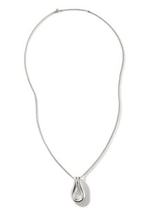 John Hardy Surf Pendant Necklace - Argent