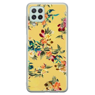 Samsung Galaxy A22 4G siliconen hoesje - Floral days