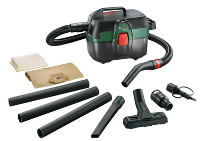Bosch Groen AdvancedVac 18V-8 Accu Nat- en droogzuiger | 18 V | 8 liter | 29 l/s - 06033E1000