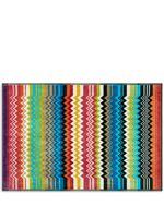 Missoni Home tapis de bain Giacomo à motif zigzag - Bleu - thumbnail