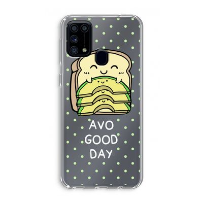 Avo Good Day: Samsung Galaxy M31 Transparant Hoesje