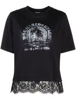 DSQUARED2 t-shirt à logo imprimé - Noir