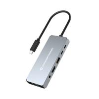 Hub USB Conceptronic 110519807101 Grijs 100 W