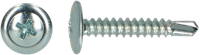 Pgb-Europe pgb-fasteners | zelfborende schroef bolkop+kraag ø 4,20x32 zn | 200 st - 0zbbkr001004203204