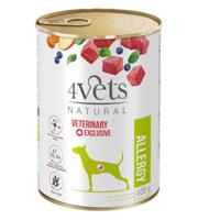 4VETS Natural Allergy Lamb Dog - nat hondenvoer - 400 g