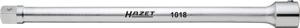 HAZET Verlengstuk 1018 · 3/4 inch (20 mm) vierkant hol · 3/4 inch (20 mm) vierkant massief · Lengte: 400 mm
