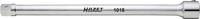 HAZET Verlengstuk 1018 · 3/4 inch (20 mm) vierkant hol · 3/4 inch (20 mm) vierkant massief · Lengte: 400 mm