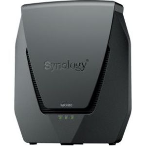 Synology WRX560 draadloze router Gigabit Ethernet Dual-band (2.4 GHz / 5 GHz) Zwart