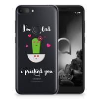 Alcatel 1S (2019) Telefoonhoesje met Naam Cactus Glad