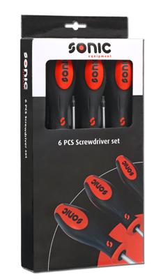 Schroevendraaierset TX-H in gekleurde doos 6-dlg. 600620