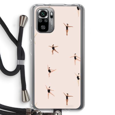 Dancing #1: Xiaomi Redmi Note 10S Transparant Hoesje met koord