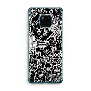 Vexx Black Mixtape: Huawei Mate 20 Pro Transparant Hoesje