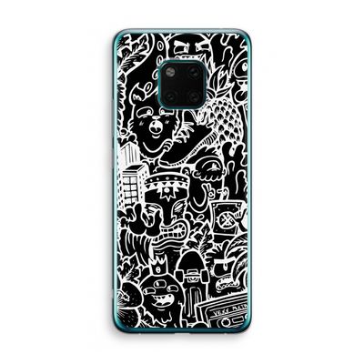 Vexx Black Mixtape: Huawei Mate 20 Pro Transparant Hoesje
